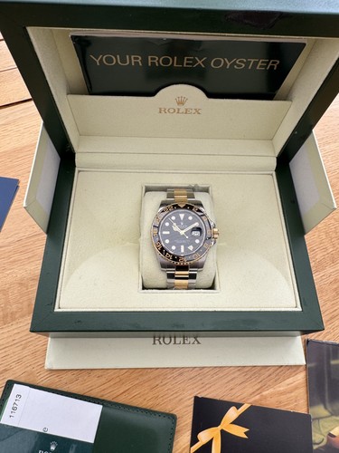 Rolex gmt master 116713ln - ii,