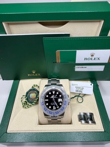Rolex gmt master batman - ii,