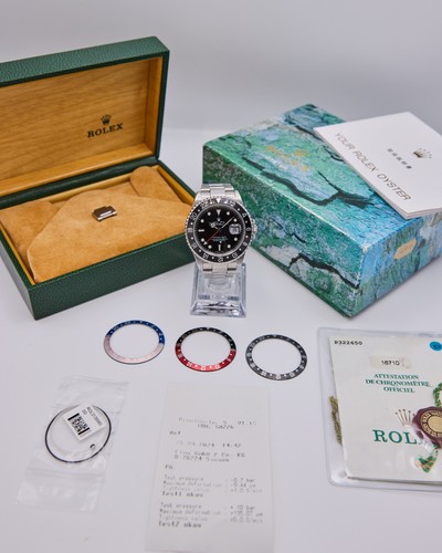 Rolex gmt master 16710ln - master, ii