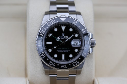 Rolex 116710ln black - rolex,