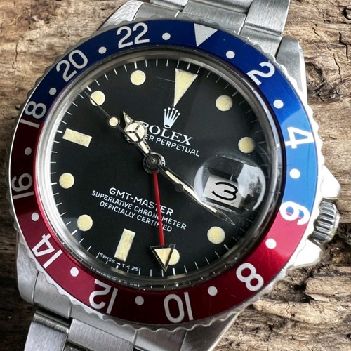Rolex gmt master 16750 - gmt, pepsi