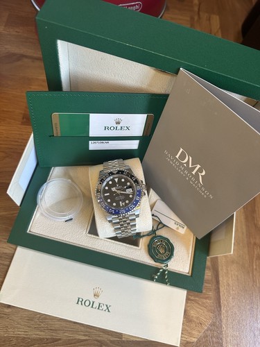 Rolex gmt master - ii, batgirl